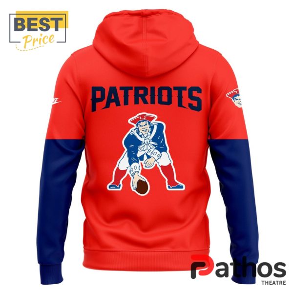 Men’s New England Patriots New Red Hoodie