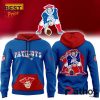 Men’s New England Patriots Rewind Blue Hoodie