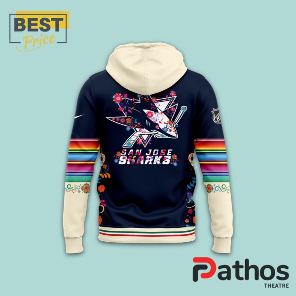 Men’s Nike San Jose Sharks 2024 Dia De Los Muertos Hoodie