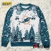 Miami Dolphins 2024 Christmas Ugly Sweater