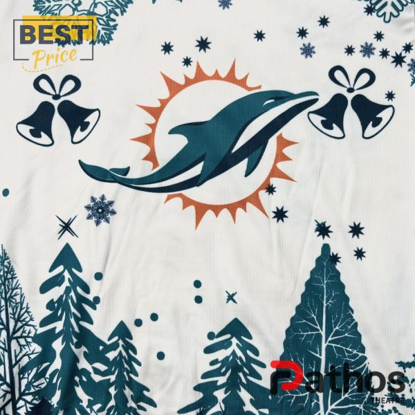 Miami Dolphins 2024 Christmas Ugly Sweater