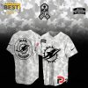 Miami Dolphins Camo 2024 Salute to Service Baseball Jersey