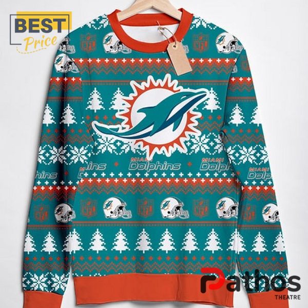 Miami Dolphins NFL 2024 Knitted Sweater