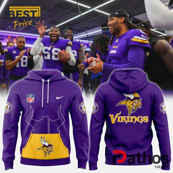 Minnesota Vikings Nike Purple Game Hoodie