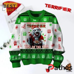 terrifier time of the year green christmas ugly sweater 2 UzHwo