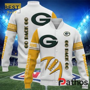 NFL Green Bay Packers Team Baseball Jacket