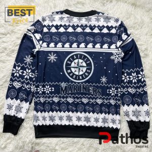 seattle mariners baby yoda star wars 2024 christmas sweater 2 rHRDG