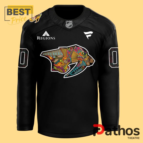 Nashville Predators x Hispanic Music Heritage Night Hockey Jersey