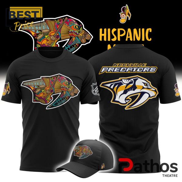 Nashville Predators x Hispanic Music Heritage Night T-Shirt, Cap