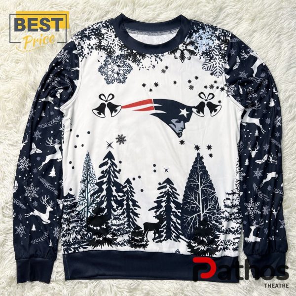 New England Patriots 2024 Christmas Ugly Sweater