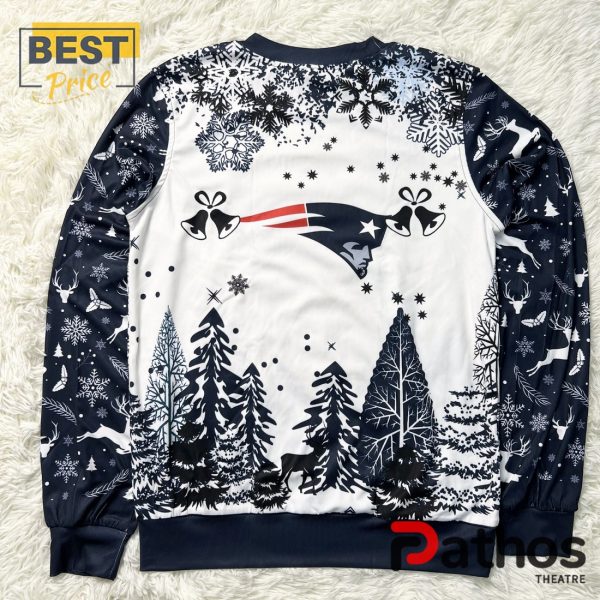 New England Patriots 2024 Christmas Ugly Sweater