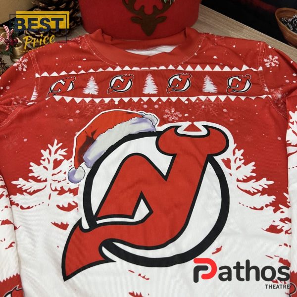 New Jersey Devils 2024 Christmas Ugly Sweater