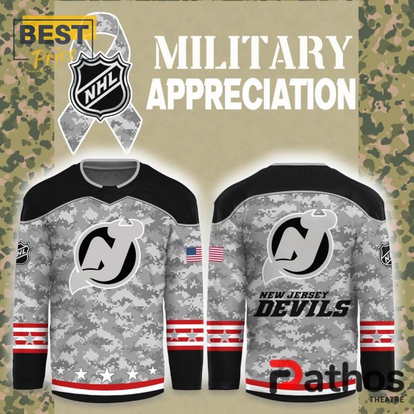 New Jersey Devils 2024 Military Appreciation Hockey Jersey