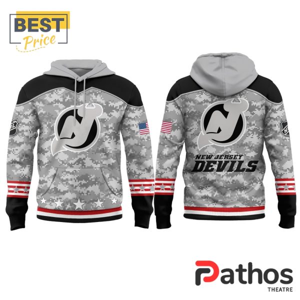 New Jersey Devils 2024 Military Appreciation Hoodie, Jogger, Cap