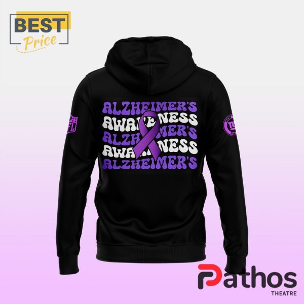 New York Giants 2024 Alzheimer’s Disease Awareness Hoodie