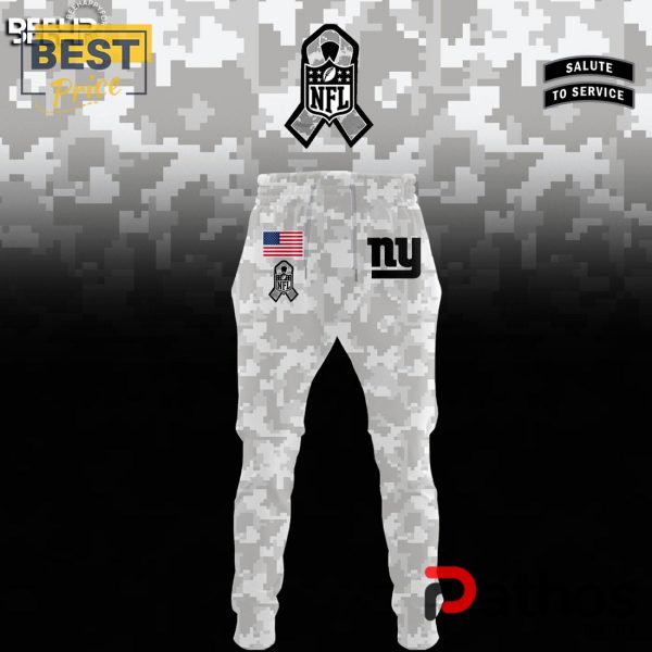 New York Giants Camo 2024 Salute to Service Hoodie, Jogger, Cap