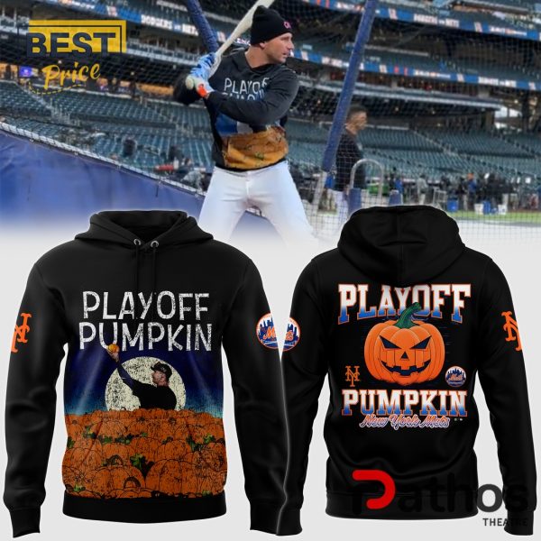 New York Mets Playoff Pumpkin Hoodie