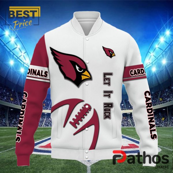 NFL Arizona Cardinals Team Baseball Jacket