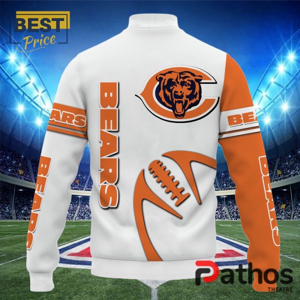 NFL Chicago Bears Team Baseball Jacket