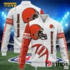 NFL Cleveland Browns Team Baseball Jacket