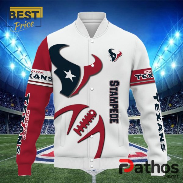 NFL Houston Texans Team Baseball Jacket