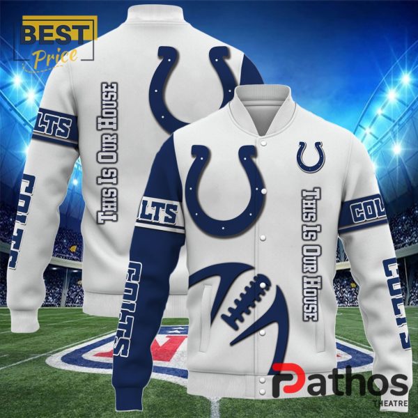 NFL Indianapolis Colts Team Baseball Jacket