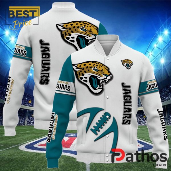 NFL Jacksonville Jaguars Team Baseball Jacket