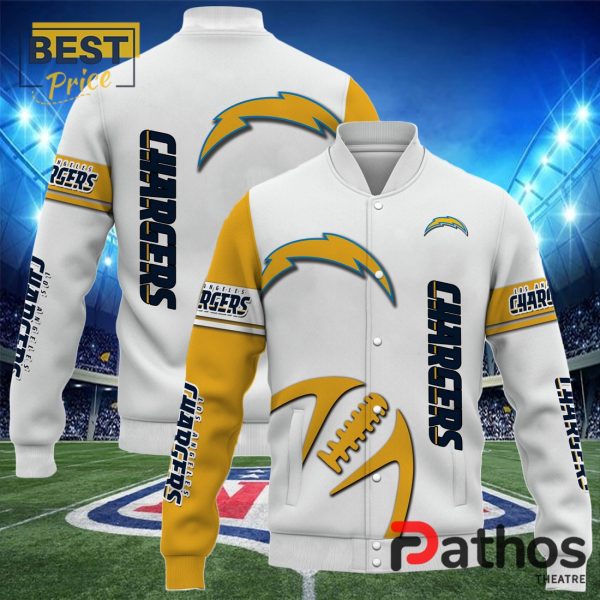 NFL Los Angeles Chargers Team Baseball Jacket