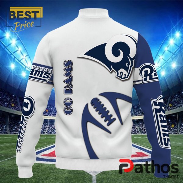 NFL Los Angeles Rams Team Baseball Jacket