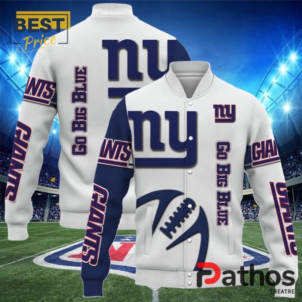 NFL New York Giants Team Baseball Jacket