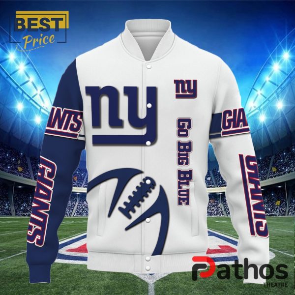 NFL New York Giants Team Baseball Jacket