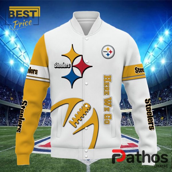 NFL Pittsburgh Steelers Team Baseball Jacket