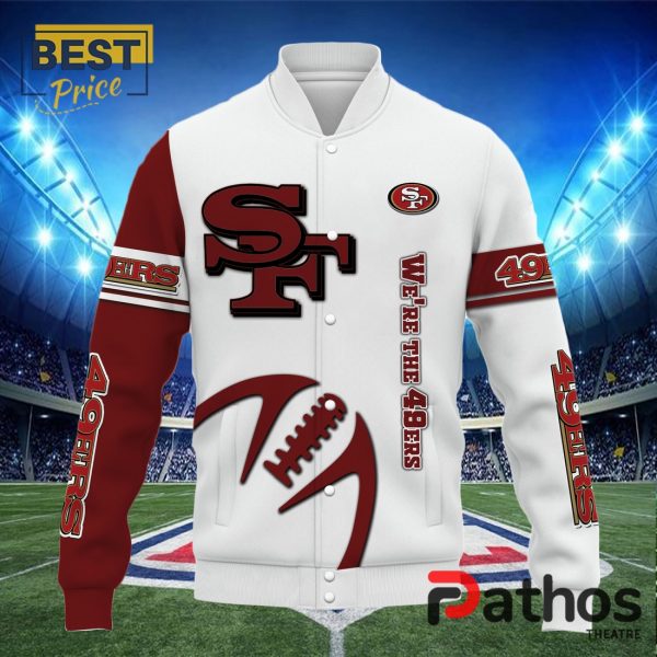 NFL San Francisco 49ers Team Baseball Jacket