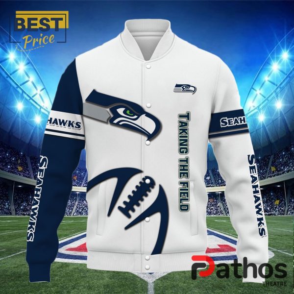 NFL Seattle Seahawks Team Baseball Jacket