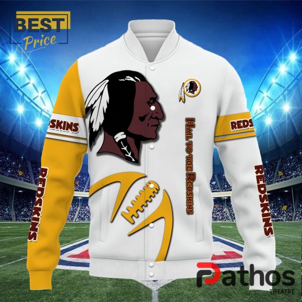 NFL Washington Commanders Team Baseball Jacket