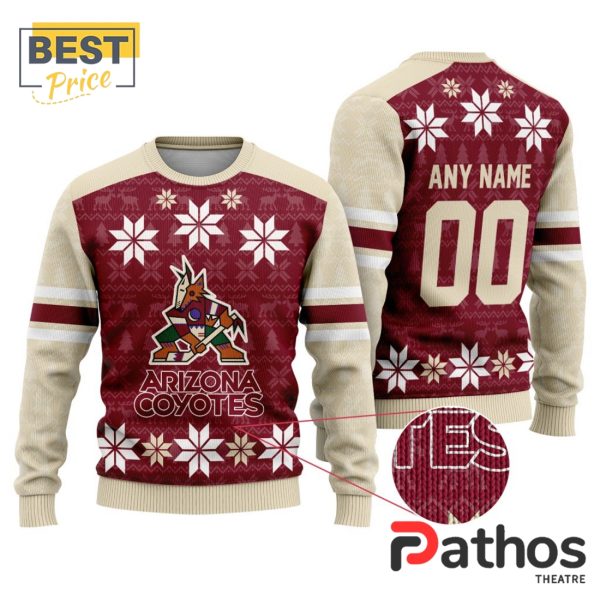 NHL Arizona Coyotes Custom Ugly Sweater For Christmas