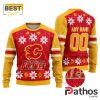 NHL Calgary Flames Custom Ugly Sweater For Christmas