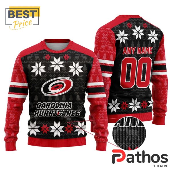 NHL Carolina Hurricanes Custom Ugly Sweater For Christmas