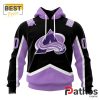 NHL Colorado Avalanche Home In Lavender Hockey Fight Cancer Hoodie