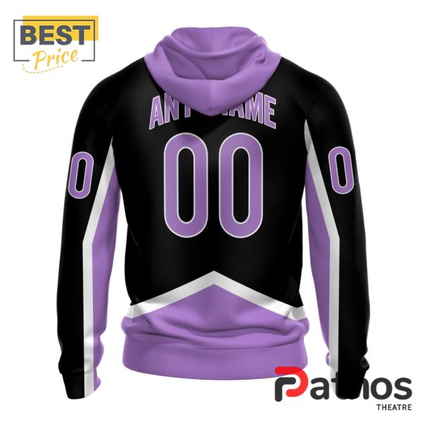 NHL Colorado Avalanche Home In Lavender Hockey Fight Cancer Hoodie