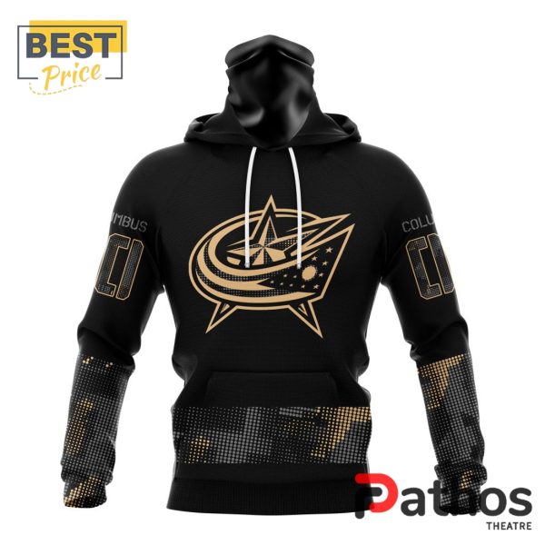 NHL Columbus Blue Jackets Military Appreciation Design Hoodie