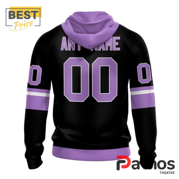 NHL Minnesota Wild Home In Lavender Hockey Fight Cancer Hoodie