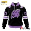 NHL New Jersey Devils Home In Lavender Hockey Fight Cancer Hoodie