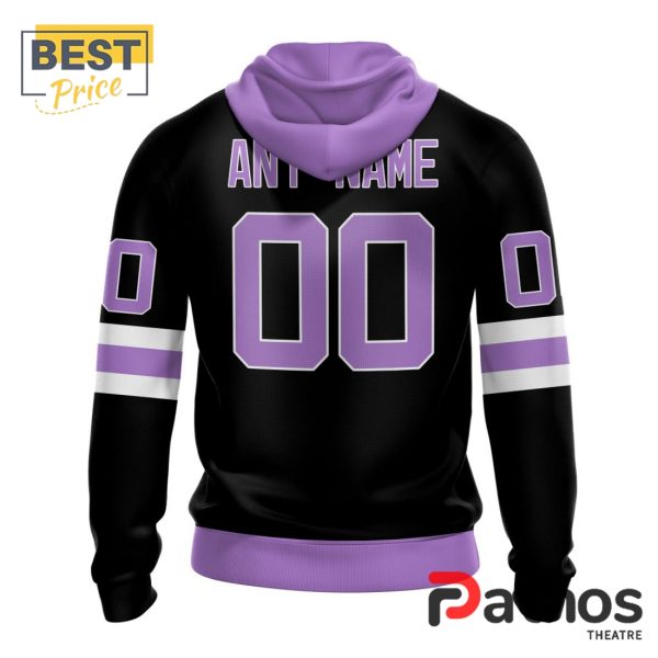 NHL New Jersey Devils Home In Lavender Hockey Fight Cancer Hoodie