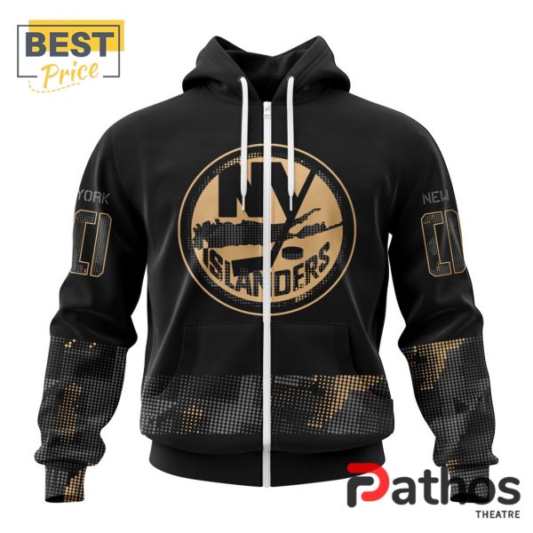 NHL New York Islanders Military Appreciation Design Hoodie