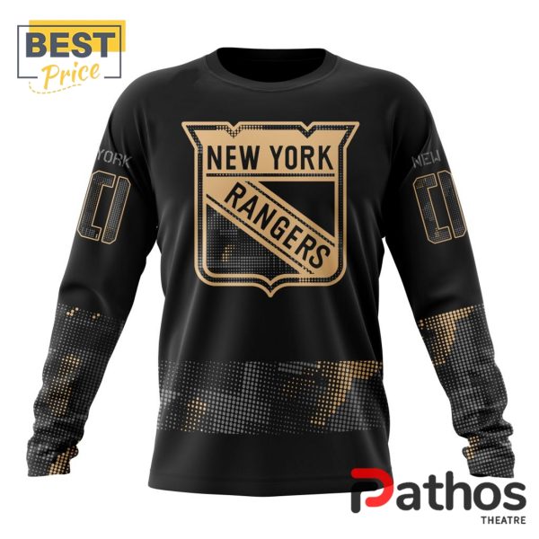 NHL New York Rangers Military Appreciation Design Hoodie