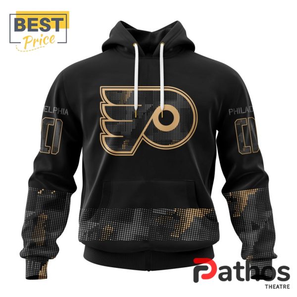 NHL Philadelphia Flyers Military Appreciation Design Hoodie