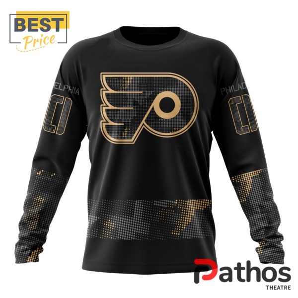 NHL Philadelphia Flyers Military Appreciation Design Hoodie