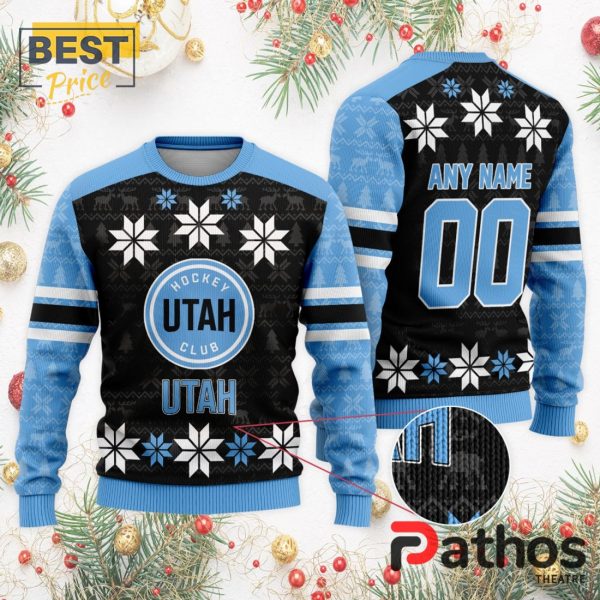 NHL Utah Hockey Club Custom Ugly Sweater For Christmas