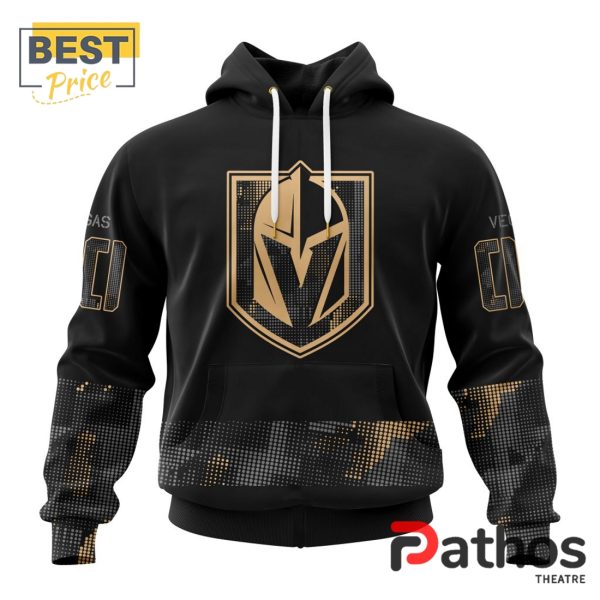 NHL Vegas Golden Knights Military Appreciation Design Hoodie